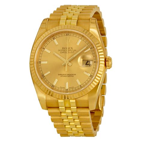 rolex watch gold mens cheap|18k gold rolex watch bands.